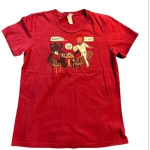 Star Wars Star Trek Women's MD Comical Poker Game Graphic T-shirt